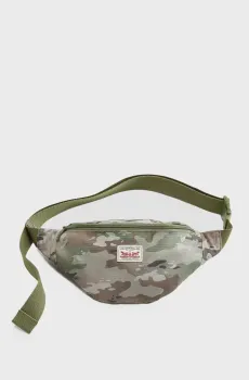 Мужская оливковая камуфляжная поясная сумка Оливковый ONESIZE Levi’s® 004C8;0003