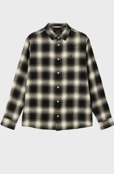 Мужская рубашка в клетку BASELINE Разноцветный L AllSaints M039SF
