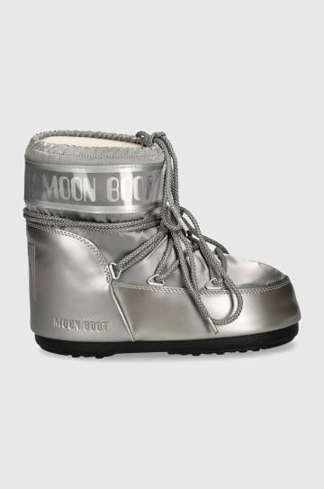 Зимние сапоги Moon Boot MB ICON LOW GLANCE цвет серебрянный 80D1409350 H001 Зимние сапоги Moon Boot MB ICON LOW GLANCE цвет серебрянный 80D1409350 H001