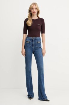 Свитер с шелком Elisabetta Franchi