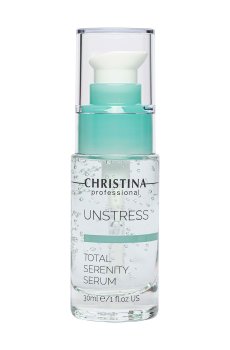 Уценка! Успокаивающая сыворотка для лица Christina Unstress Total Serenity Serum, 100 мл