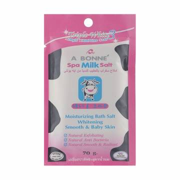 Скраб-соль для тела A Bonne Spa Milk Salt Увлажнение и отбеливание, с молочными протеинами, 70 г Скраб-соль для тела A Bonne Spa Milk Salt Увлажнение и отбеливание, с молочными протеинами, 70 г
