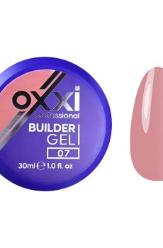Моделирующий гель для ногтей Oxxi Professional Builder Gel 07, 30 мл