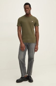 Хлопковая футболка Guess