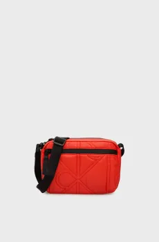 Мужская красная сумка PUFFER CAMERA Красный ONESIZE Calvin Klein LV04D3192G