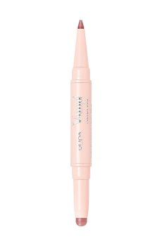 Карандаш-помада для губ 2 в 1 Pupa Vamp! Creamy Duo Contouring Lip Pencil & Brilliant Lipstick 017 Timeless Rose, 1 г