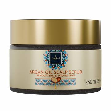 Скраб для кожи головы Famirel Argan Oil Scalp Scrub с аргановым маслом, 250 мл Скраб для кожи головы Famirel Argan Oil Scalp Scrub с аргановым маслом, 250 мл