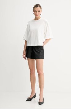 Хлопковая футболка MAX&Co.