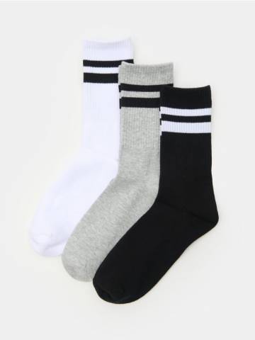 Шкарпетки, 3 пари - різнобарвний Шкарпетки, 3 пари - різнобарвний