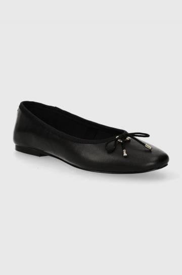 Кожаные балетки Steve Madden Blossoms цвет чёрный SM11002909 Кожаные балетки Steve Madden Blossoms цвет чёрный SM11002909