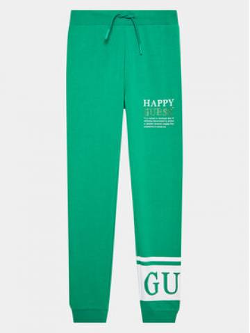 Guess Спортивні штани J3YQ11 KA6R4 Зелений Regular Fit Guess Спортивні штани J3YQ11 KA6R4 Зелений Regular Fit