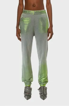 Женские серые спортивные брюки P-LEB PANTALONI Серый S Diesel A12726 0DPAQ