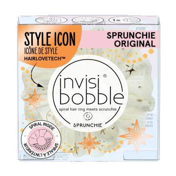 Резинка-браслет для волос Invisibobble Sprunchie Original Time To Shine The Sparkle Is Real, 1 шт Резинка-браслет для волос Invisibobble Sprunchie Original Time To Shine The Sparkle Is Real, 1 шт