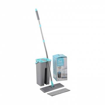 Набор для уборки Idea Home Grey-Blue (ведро, 18.5*35.5 см, 4 л + швабра, 32.5*11.5*120 см) (DS-342C Grey-Blue) Набор для уборки Idea Home Grey-Blue (ведро, 18.5*35.5 см, 4 л + швабра, 32.5*11.5*120 см) (DS-342C Grey-Blue)
