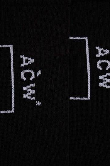 Носки A-COLD-WALL* BRACKET SOCK мужские цвет чёрный ACWMSK034A Носки A-COLD-WALL* BRACKET SOCK мужские цвет чёрный ACWMSK034A