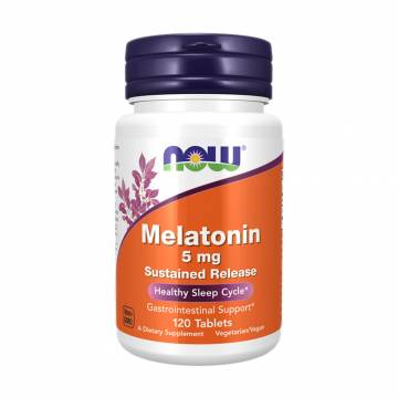 Мелатонин NOW foods Melatonin 5 мг, 120 таблеток Мелатонин NOW foods Melatonin 5 мг, 120 таблеток