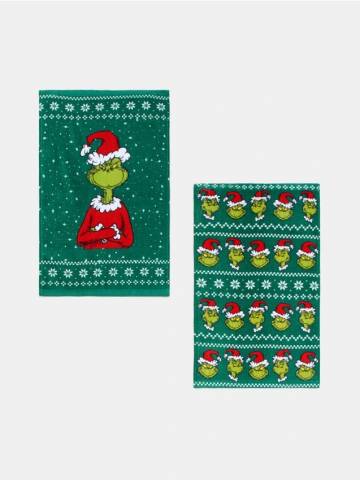 Рушники Grinch, набір з 2 - зелений