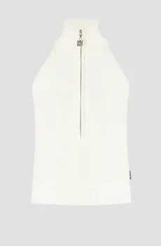 Женский белый жилет Белый XS HUGO 50518290;102