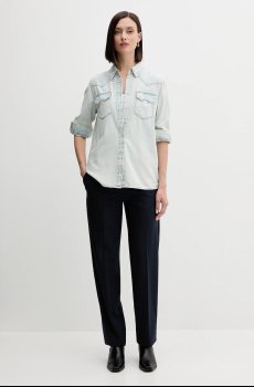 Джинсовая рубашка United Colors of Benetton