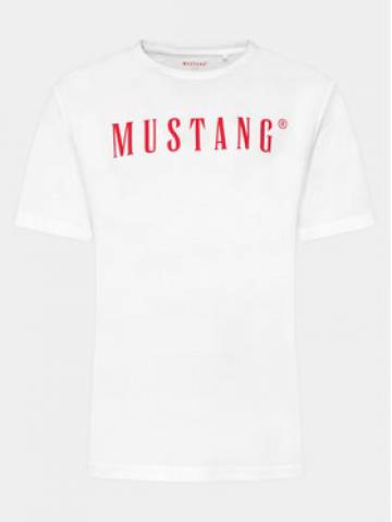 Mustang Футболка Austin 1014695 Білий Regular Fit Mustang Футболка Austin 1014695 Білий Regular Fit
