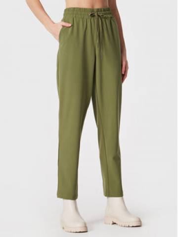 Moss Copenhagen Штани з тканини Kesia 16940 Зелений Relaxed Fit Moss Copenhagen Штани з тканини Kesia 16940 Зелений Relaxed Fit