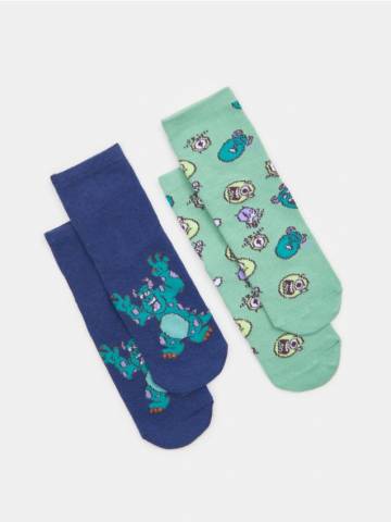 Шкарпетки, 2 пари Monsters University - різнобарвний Шкарпетки, 2 пари Monsters University - різнобарвний