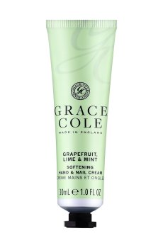 Крем для рук и ногтей Grace Cole Softening Hand & Nail Cream Грейпфрут, лайм и мята, 30 мл