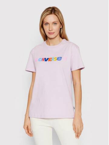 Converse Футболка 10022969-A04 Фіолетовий Standard Fit Converse Футболка 10022969-A04 Фіолетовий Standard Fit