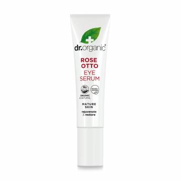 Сыворотка для кожи вокруг глаз Dr. Organic Bioactive Skincare Rose Otto Eye Serum с маслом розы Отто, 15 мл Сыворотка для кожи вокруг глаз Dr. Organic Bioactive Skincare Rose Otto Eye Serum с маслом розы Отто, 15 мл