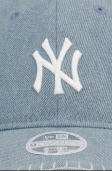 Хлопковая кепка New Era DENIM STITCH 9TWENTY®