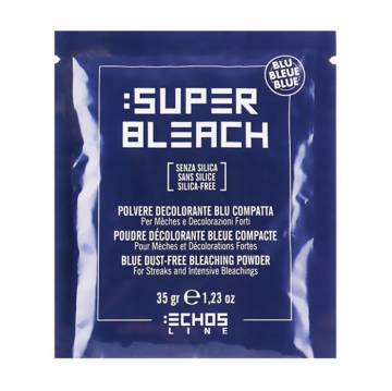 Уценка! Осветляющая пудра Echosline Super Bleach синяя, без силиконов, 35 г Уценка! Осветляющая пудра Echosline Super Bleach синяя, без силиконов, 35 г