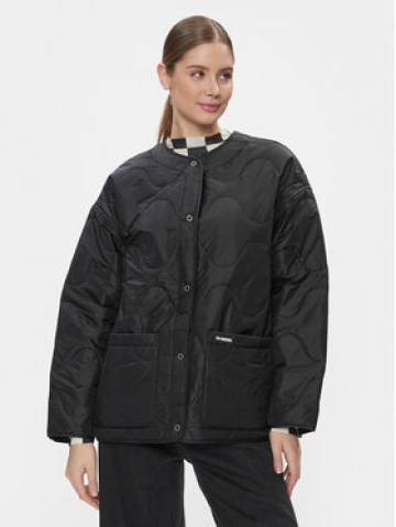 Tommy Jeans Демісезонна куртка Tjw Onion Quilt Liner Jacket DW0DW17235 Чорний Regular Fit Tommy Jeans Демісезонна куртка Tjw Onion Quilt Liner Jacket DW0DW17235 Чорний Regular Fit