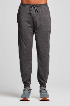 Мужские темно-серые спортивные брюки TRIUMPH Серый L Saucony SAM800371-CAH