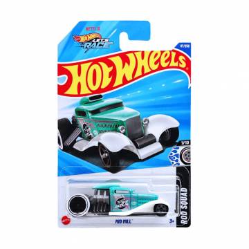 Базовый автомобиль Hot Wheels Mid Mill, бирюзовый, от 3 лет, 11*3.5*11 см (5785)