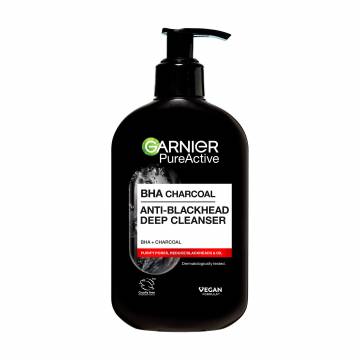Очищающий гель для лица Garnier Pure Active с углем, против прыщей и черных точек, 250 мл Очищающий гель для лица Garnier Pure Active с углем, против прыщей и черных точек, 250 мл