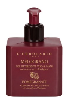 Очищающий гель для лица и рук LErbolario Pomegranate Cleansing Gel Face & Hands, 250 мл