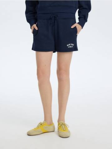 Reserved - Спортивні шорти з принтом - темно-синій - VI080-59X