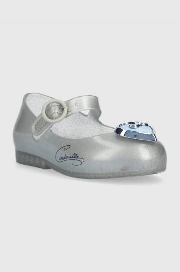 Детские балетки Melissa SWEET LOVE DISNEY цвет серебрянный Детские балетки Melissa SWEET LOVE DISNEY цвет серебрянный