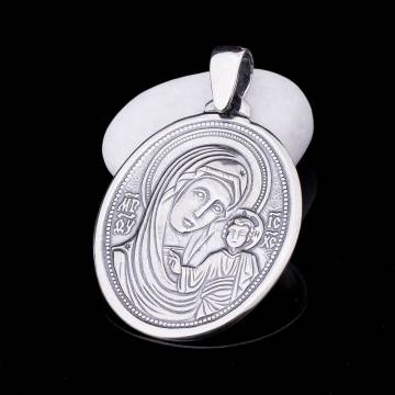 Подвеска-икона Казанской Божией Матери 13856 Подвеска-икона Казанской Божией Матери 13856