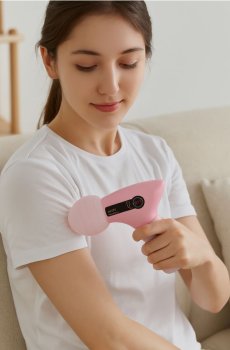 Масажер для тіла - пастельний рожевий