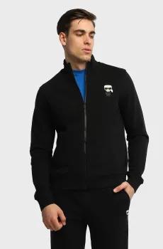 Мужская черная спортивная кофта Черный 3XL Karl Lagerfeld 500900.705895;990