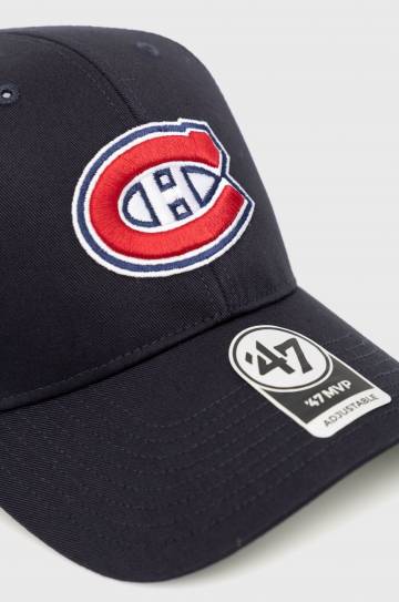 Кепка 47 brand Montreal Canadiens NHL Chicago Blackhawks цвет синий с аппликацией Кепка 47 brand Montreal Canadiens NHL Chicago Blackhawks цвет синий с аппликацией