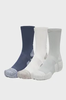 Носки (3 пары) UA Perf Tech Pro 3pk Crew-GRY Разноцветный 47.5-50.5 Under Armour 1386246-069