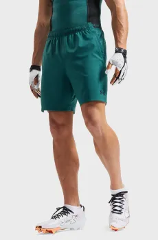 Мужские зеленые шорты UA Vanish Wven Short 2.0 6in-GRN Зеленый XL Under Armour 6009865-338