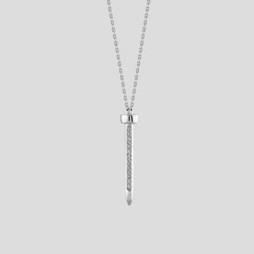 Серебряная подвеска Minimal 6431_45 Серебряная подвеска Minimal 6431_45