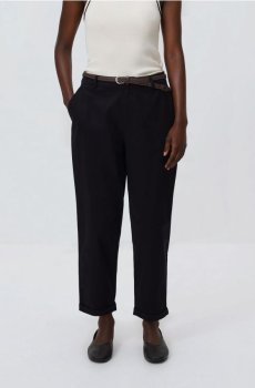 Reserved - Штани чиноси з поясом - чорний - 523HV-99X