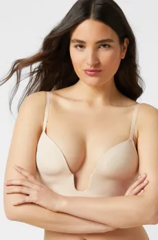 Женский бежевый бюстгальтер-бюстье  BRIDETOBE Бежевый S Etam 6535904