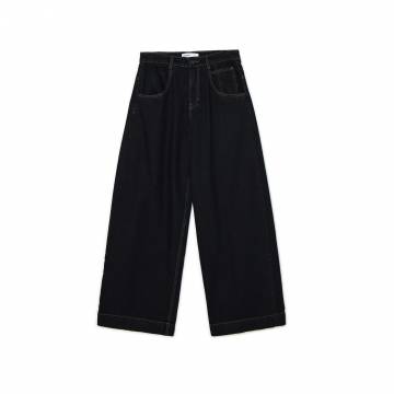 Cropp - Джинси balloon fit baggy - dark grey jeans Cropp - Джинси balloon fit baggy - dark grey jeans