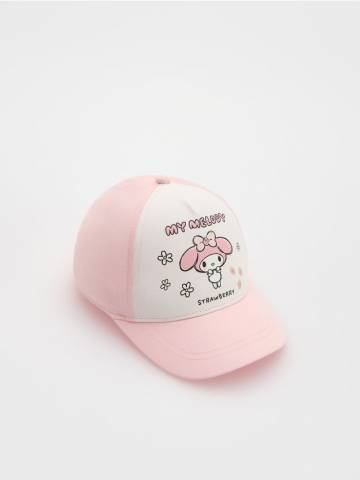 Reserved - BABIES` PEAKED CAP - пастельний рожевий - 104EG-03X Reserved - BABIES` PEAKED CAP - пастельний рожевий - 104EG-03X
