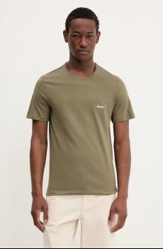 Хлопковая футболка BOSS 3 шт TShirtRN 3P Classic